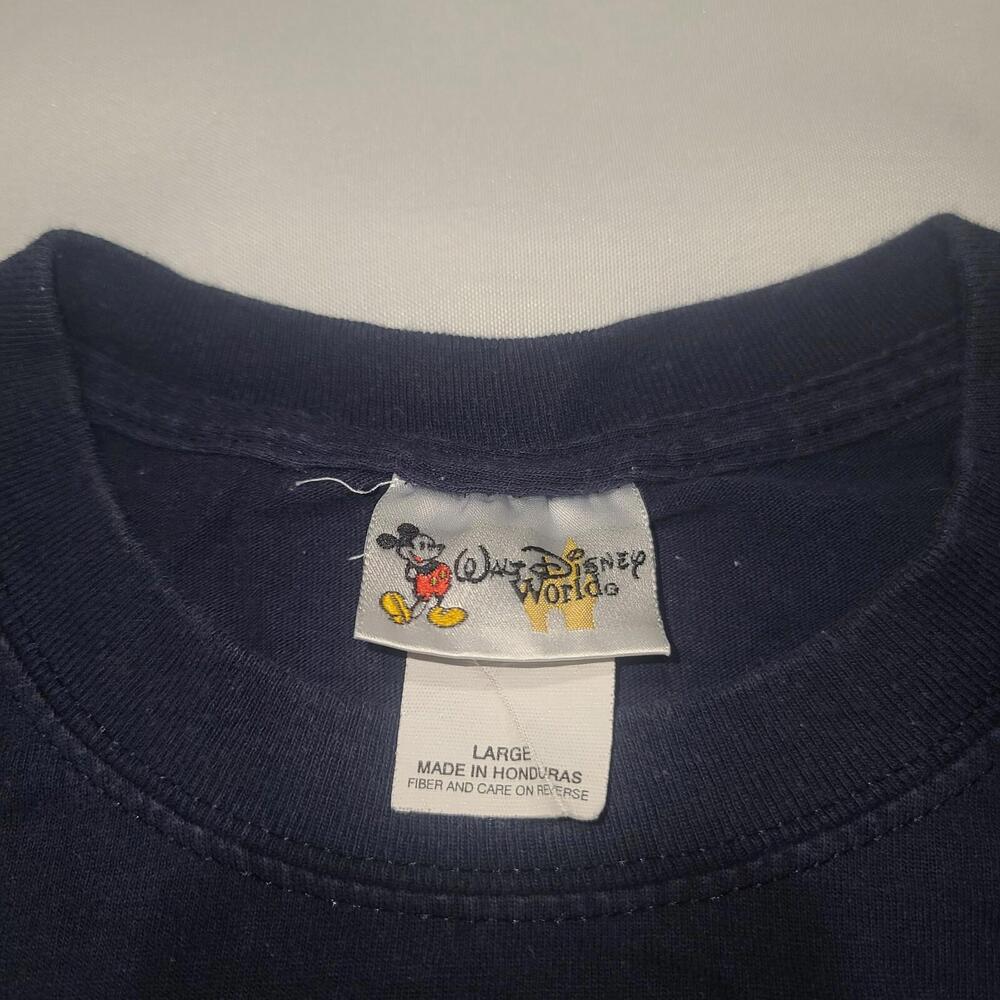 VTG Disney World Snow White Grumpy I’m With Dopey Shirt Sz Large 90s - Picture 4 of 8
